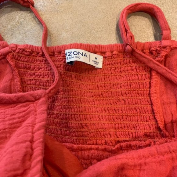 arizona gauzy summer dress size m nwt - Picture 3 of 4